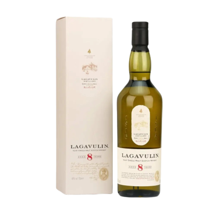 Lagavulin 8 éves whisky, 0,7 l, pdd 48%