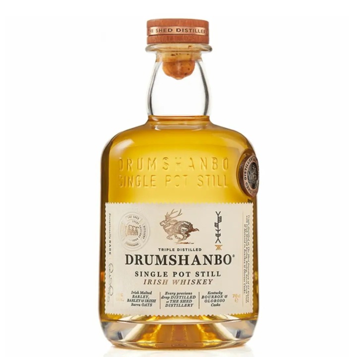 Drumshanbo Single Pot Still whiskey, 0,7 l, dd 43%