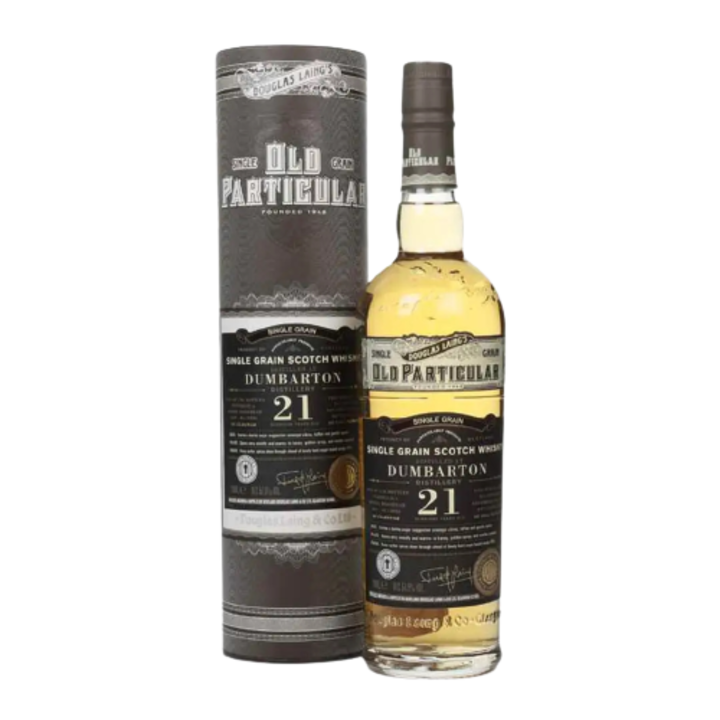 Dumbarton 21 éves Single Grain Old Particular, 0,7 l, pdd 51,5%