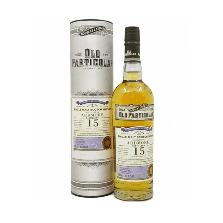 Ardmore 15 éves Old Particular Single Malt whisky, 0,7 l, pdd 48,4%