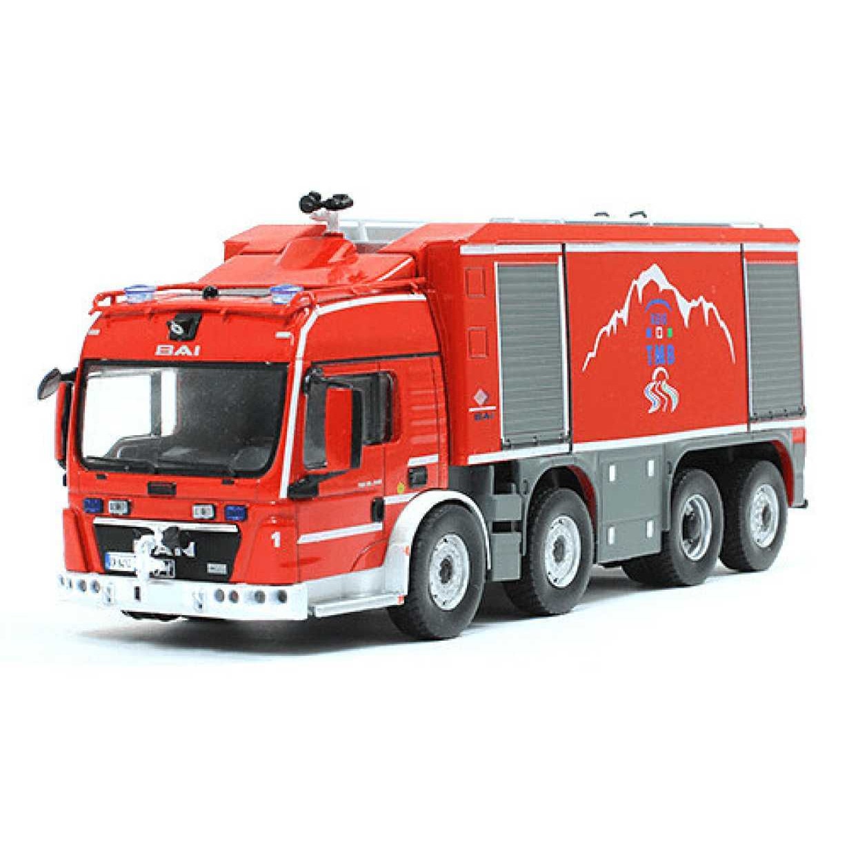 Camion MAN TGS 1/43 Mondo Motors – Plateau Agricole Avec Vache – Série Maxi Truck – Neuf