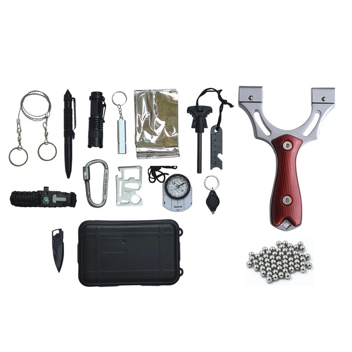 Kit supravietuire multifunctional SK-Shot 14 piese