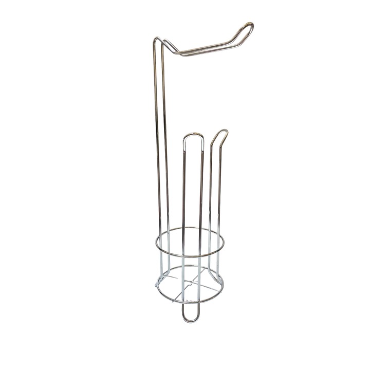 Suport stativ hartie igienica cromat