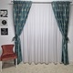 Draperie Baroc Turcoaz cu rejansa pentru sina 2 buc x 100 x 220