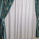 Draperie Baroc Turcoaz cu rejansa pentru sina 2 buc x 100 x 220