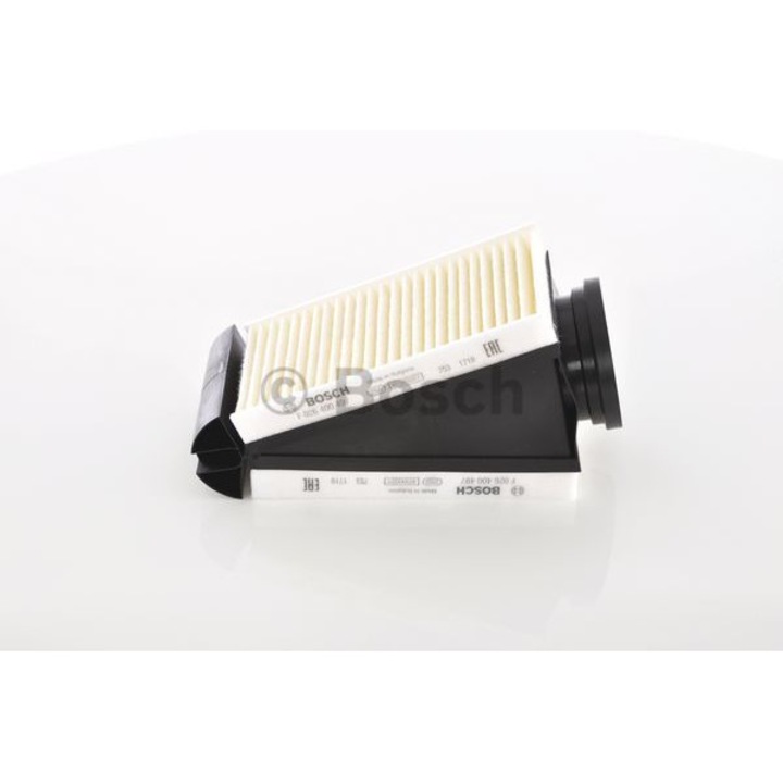 Въздушен филтър F 026 400 497, Bosch, бял/черен
