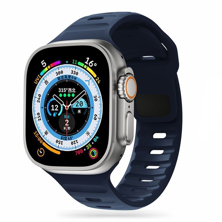 Tech-Protect iconband line apple watch 4 / 5 / 6 / 7 / 8 / se (38 / 40 / 41 mm) kék szíj