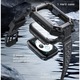 Supcase unicorn beetle pro apple watch 4 / 5 / 6 / 7 / 8 / se (44 / 45 mm) fekete tok üvegfóliával