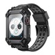 Supcase unicorn beetle pro apple watch 4 / 5 / 6 / 7 / 8 / se (44 / 45 mm) fekete tok üvegfóliával