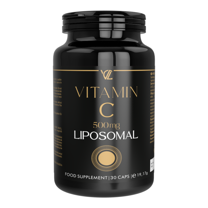 Vita Code Lab Étrend-kiegészítő Vitamin C Liposomal, 500 mg, 30 db növényi kapszula
