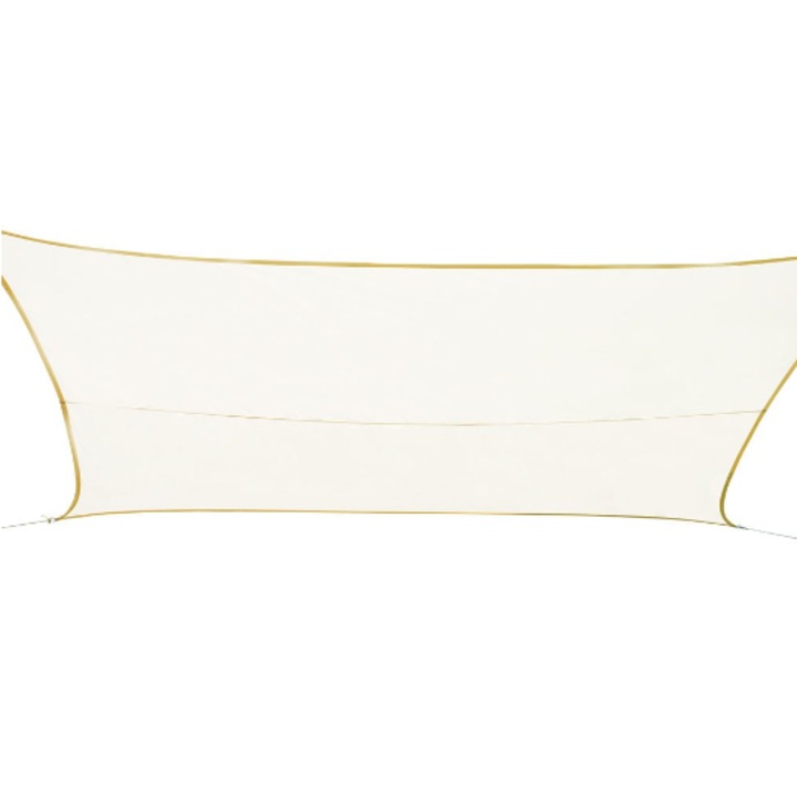 Copertina de soare Hesperide, dreptunghiulara 4x3 m, alb