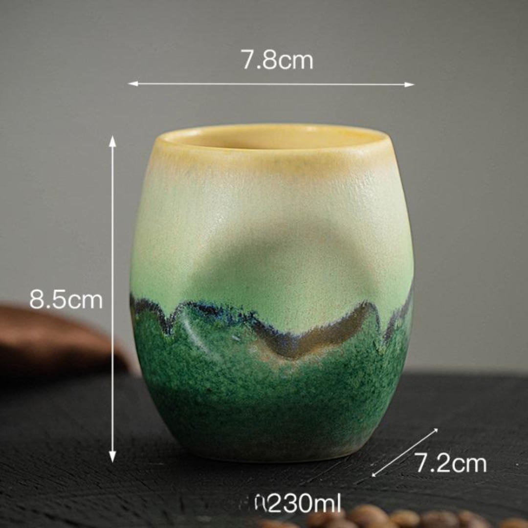 Set 2 Cestini In Ceramica Per Frutta - Con Fori Di Drenaggio, Design Rustico