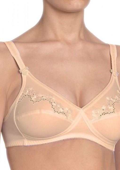 Sutien, Triumph Elasti Cross+Cotton N, 7610604893637, bej, 90C