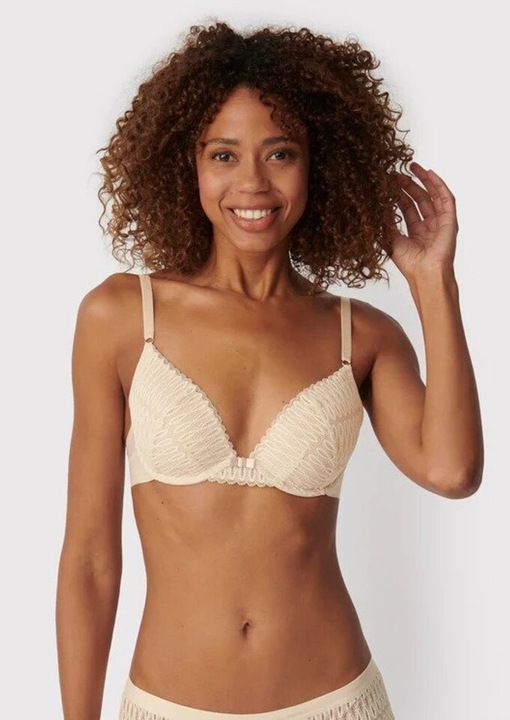 Сутиен, Triumph Aura Spotlight WHU, 7613137673240, кремав, 70D