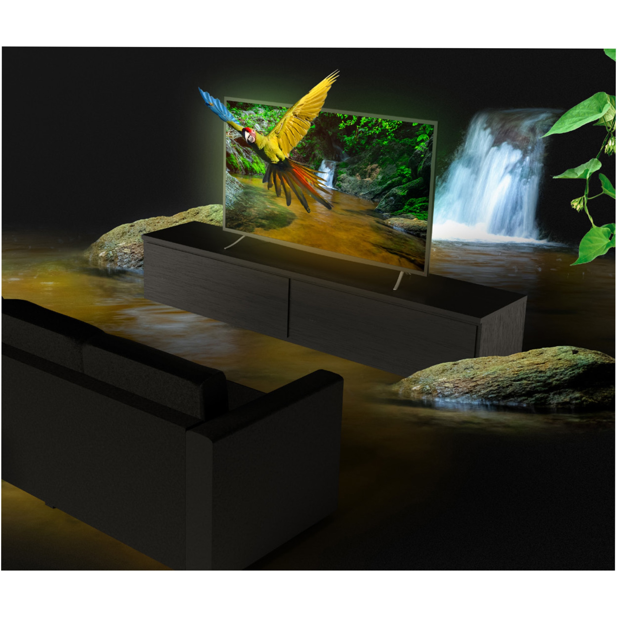 Телевизор JVC QLED 65VAQ3300, 65" (164 см), Smart Android TV, 4K Ultra