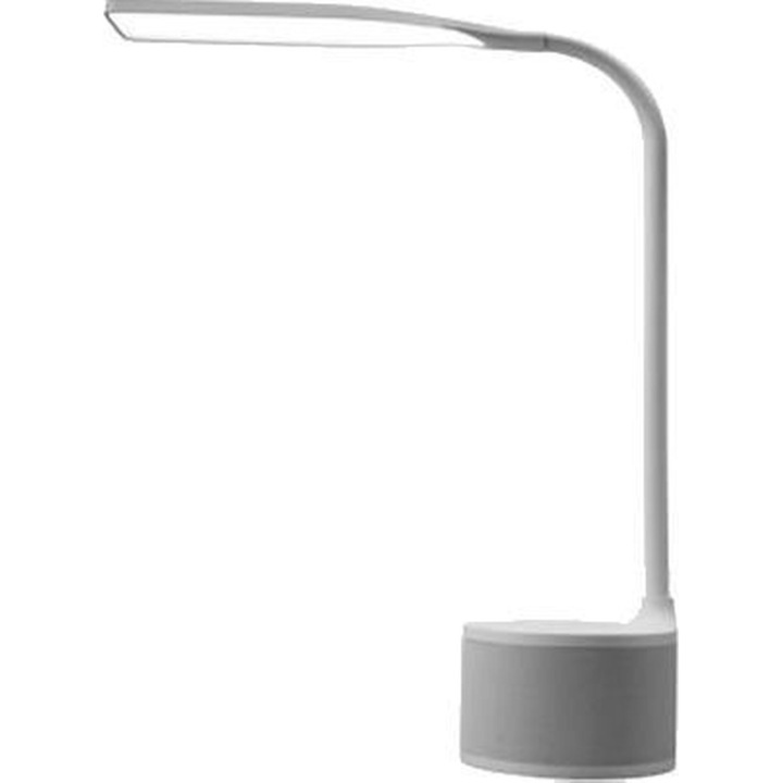 LED asztali lámpa Megálmodva beépített hangszóróval - fehér