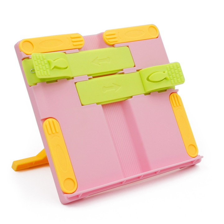 Iskolai tankönyvtartó, ABS, 211x196x48mm, Többszínű