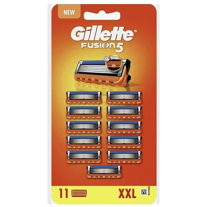 Set 11buc rezerve lame ras Gillette Fusion 5