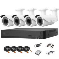 Sistem supraveghere video cu 4 camere rezolutie 5 MP ENVIO AESS-KIT4CHZEN70H500HDD
