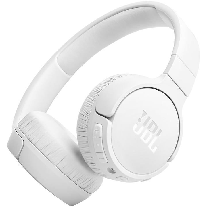 JBL T670NC Aktív zajszűrős Bluetooth fejhallgató, fehér