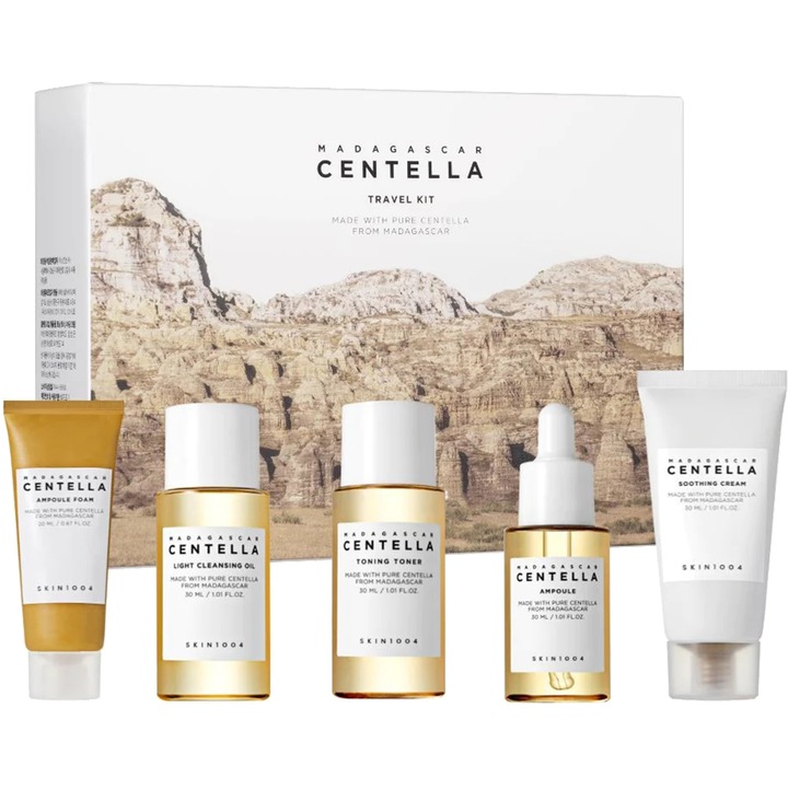 Madagascar Centella Travel Kit Set
