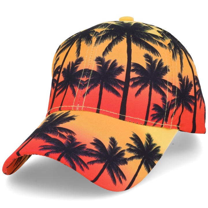 Sportsapka, Moramo, Miami Palm, Pamut, Többszínű, 54-58 cm