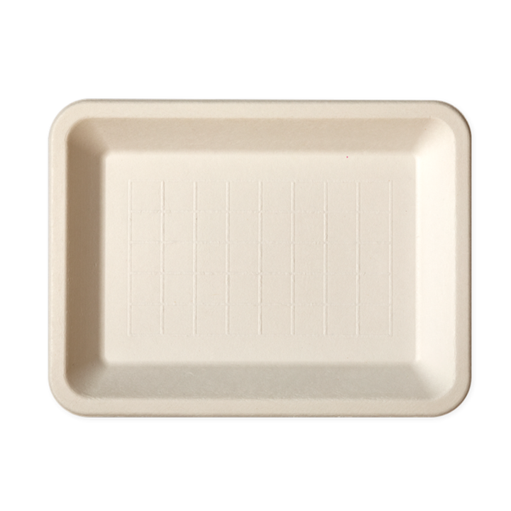 Set 2 x 50 Platouri Biodegradabile, Compostabile, 18x13 cm