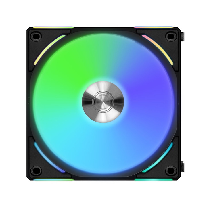 Ventilátor Lian Li UNI AL140 V2, ARGB, fekete