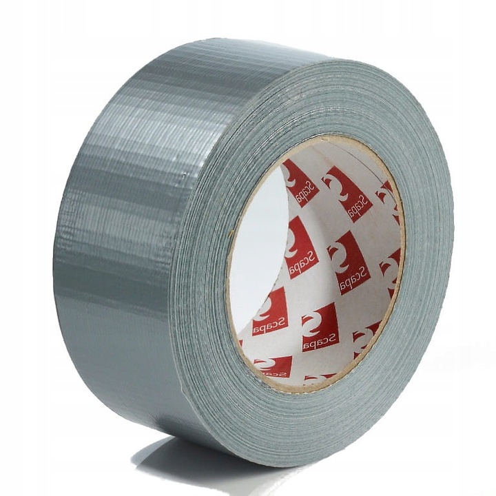 Banda izolatoare, Scapa, 50 mm x 50 m, Argintiu