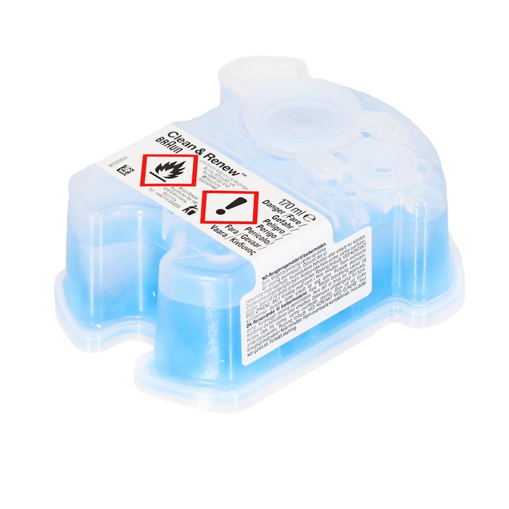 Lichid de curatare pentru aparate de ras, Braun, 170 ml, 1 bucata