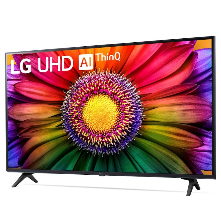 Smart TV, LG, 109.2 cm (43"), 4K Ultra HD, Wi-Fi, Negru