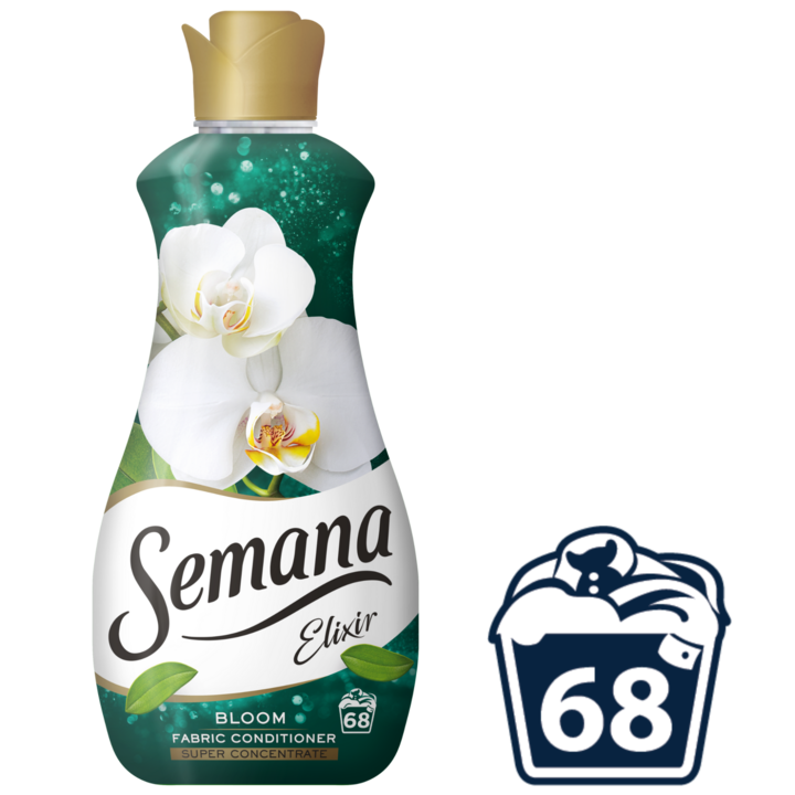 Омекотител Semana Elixir Bloom, 68 пранета, 1.7 л