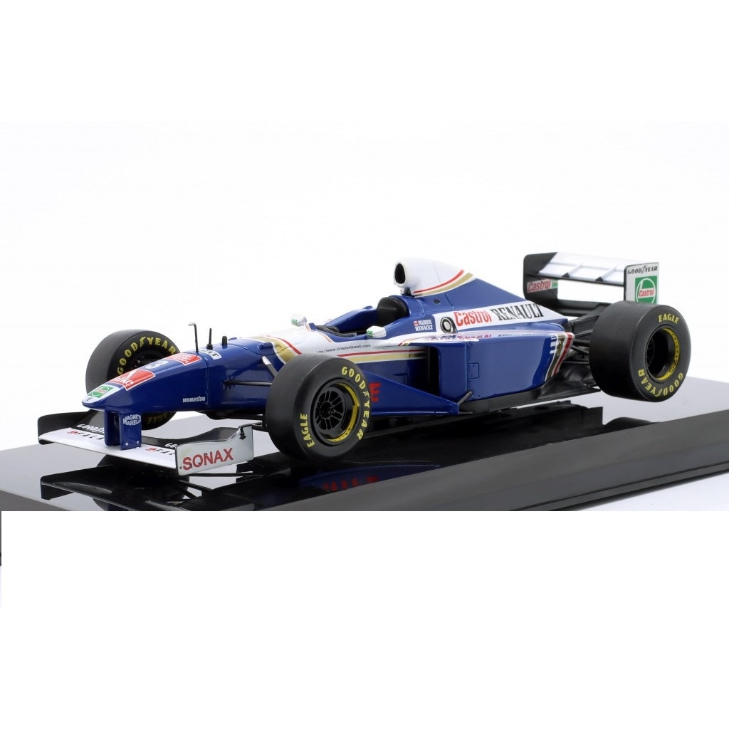 Photo Jacques Villeneuve, Williams FW19, GP D'Argentine 1997, 1ère Place, Neuve