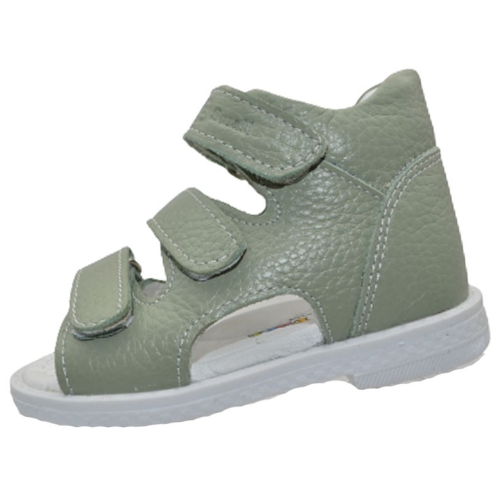 Сандали за момче Small Foot SMF0805, Ортопедични, Кожа, Зелен 99401