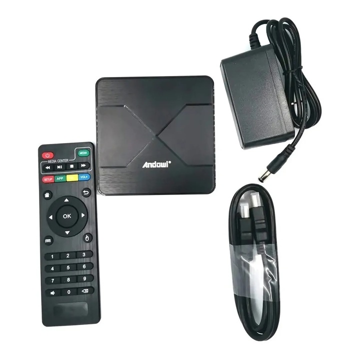 Медиен плейър TV Box T9, Android, 6K, 64 GB