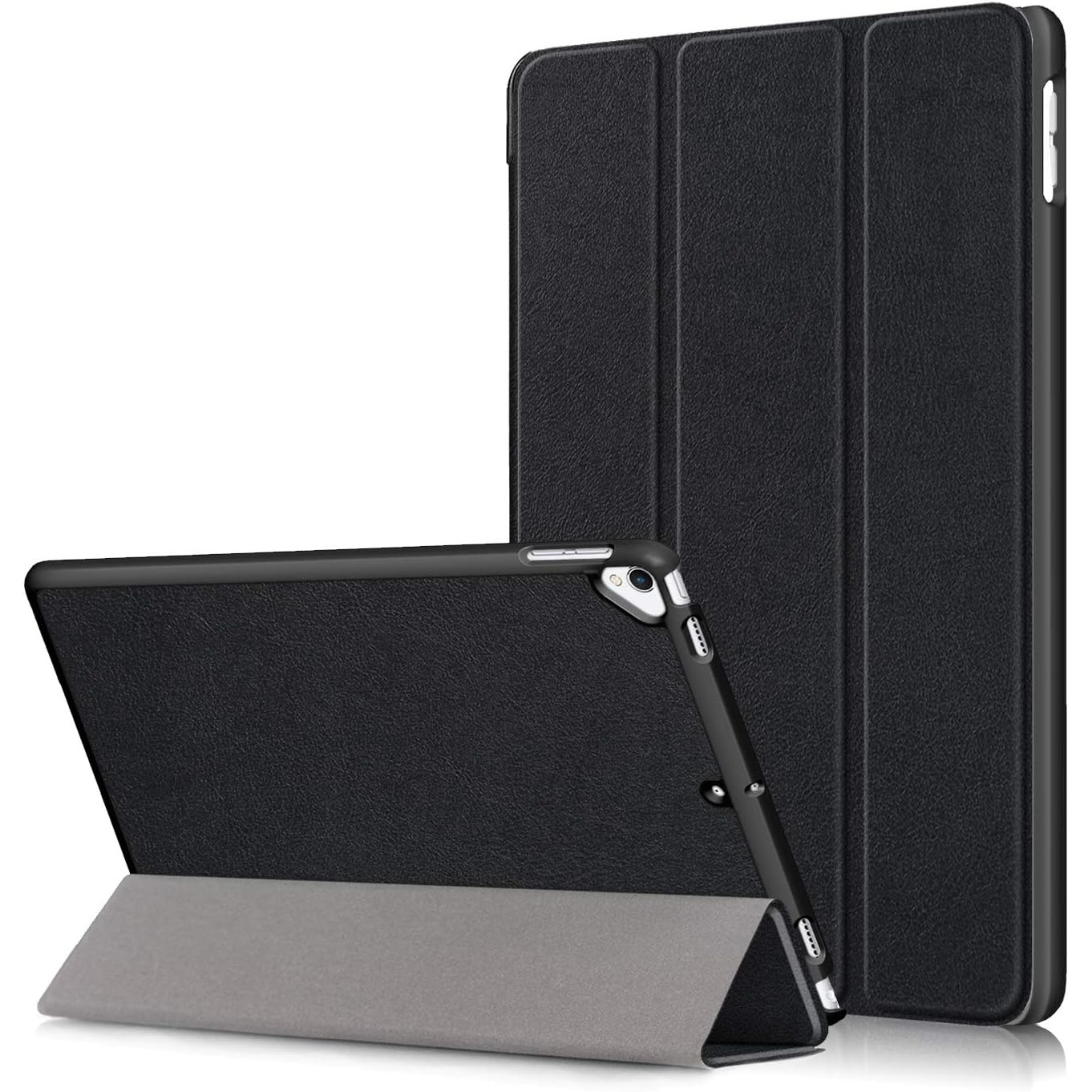 Husa pentru iPad 9 10.2 inch 2021 Slim UltraLight functie sleep/wake-up, Aiyando, negru