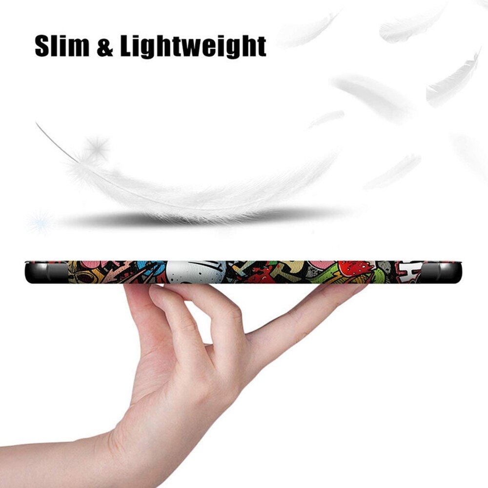 Husa pentru Lenovo Legion Tab Gen 3 2025 8.8 inch tip stand functie sleep/wake-up si inchidere magnetica, protectie 360 - Graffiti