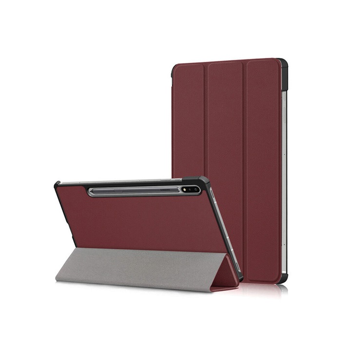 Husa pentru Samsung Galaxy Tab S7 / S8 - Techsuit FoldPro - Burgundy