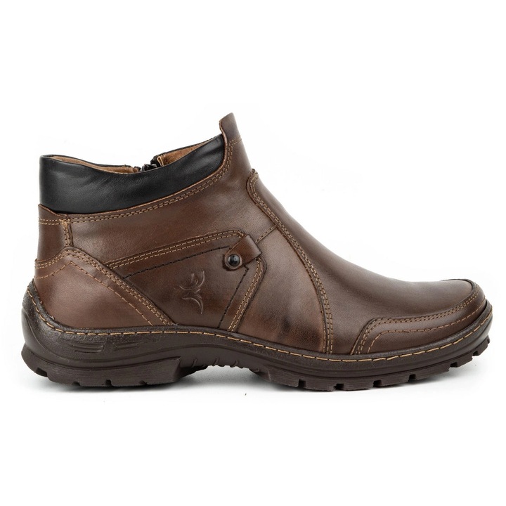 Pantofi pentru bărbați, Olivier, BM158187, Maro
