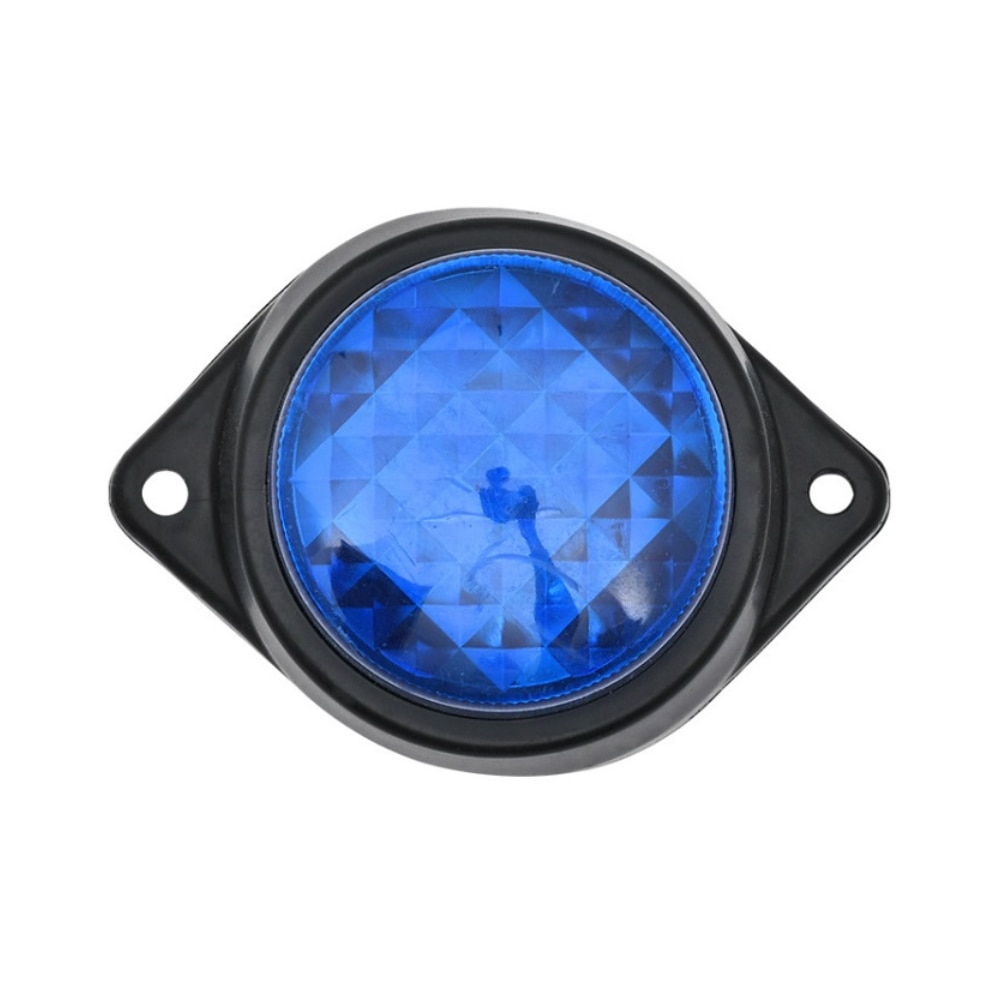 Комплект 2 х 24V кръгли габаритни лампи, LED, сини - eMAG.bg