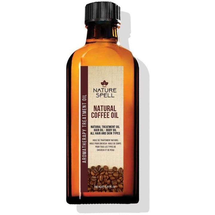Ulei Natural de Cafea - NATURE SPELL Coffee Oil for Hair & Skin, 150 ml