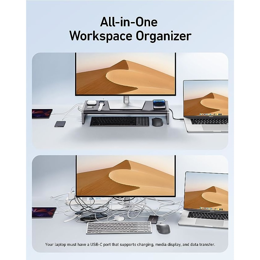 アンカー　 Anker 675 USB-C Docking Station Anker 675 USB-C Docking Station 12-in-1 monitor stand wins award