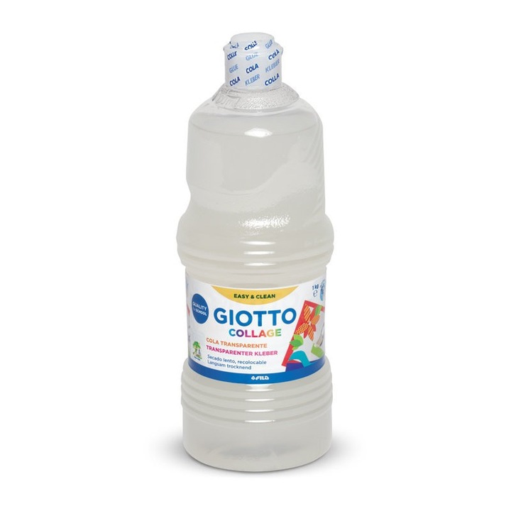 Set 2 x Adeziv Transparent Collage Giotto, 1 kg