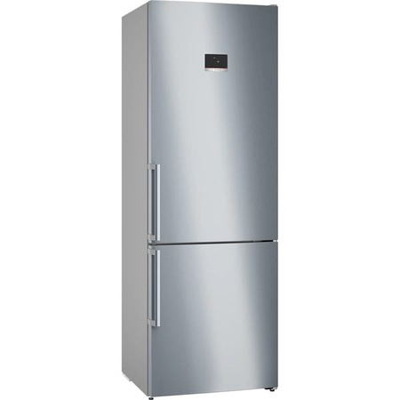 Combina Frigorifica BOSCH KGN49AIBT, No Frost, 440 l, H 203 cm, Clasa B, Inox