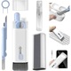 Kit Multifunctional de Curatare Produse Electronice 7 in 1, JENUOS®, pentru laptop, tastatura, telefon, casti, Portabil, albastru