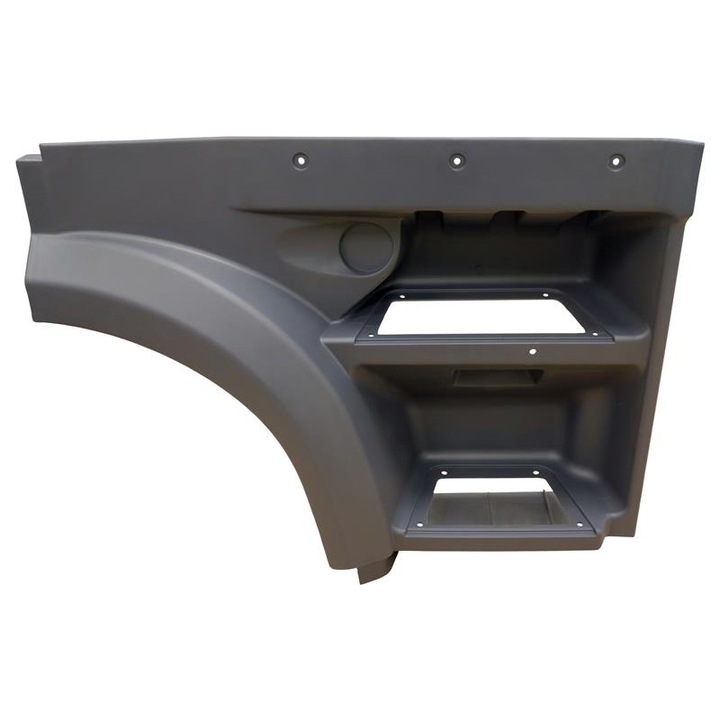 Scara cabina, Lamiro, DAF XF, Partea dreapta, 78 x 100 cm, Gri