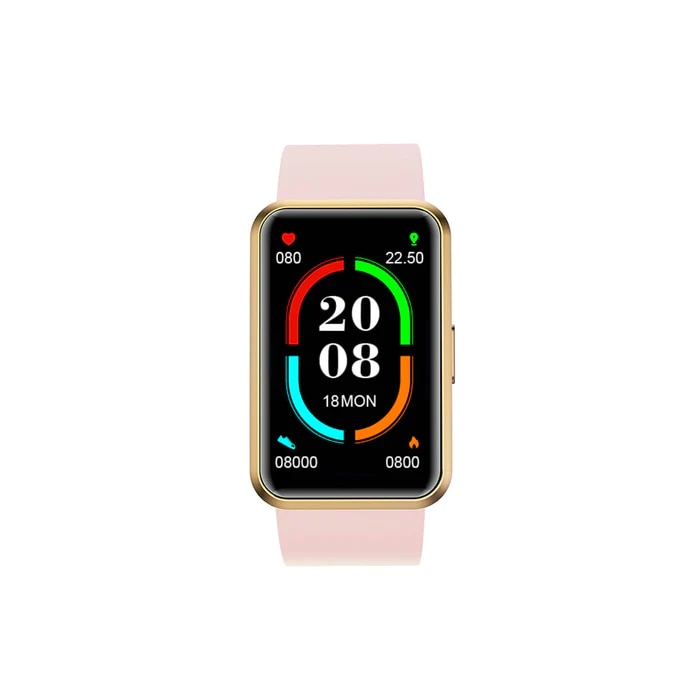 Blackview R5 Bluetooth Smart Watch, 1.57 Inch - Pink