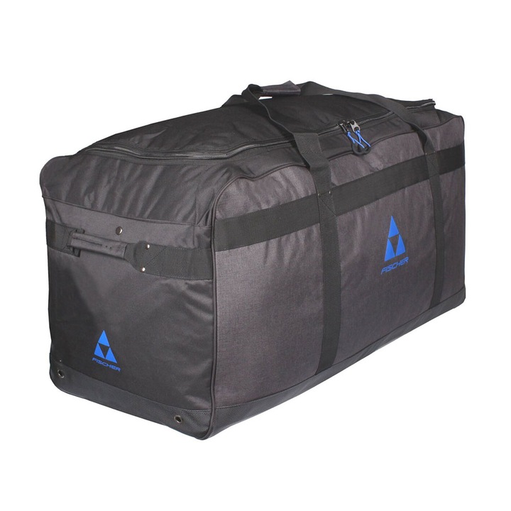 Мултиспортна чанта Fischer Team Bag SR S22, размери 109 x 51 x 46 см, черно-синя