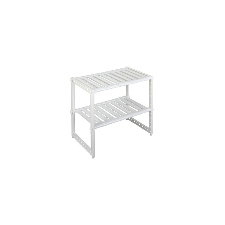 Mini etajera reglabila, cu 2 rafturi MH