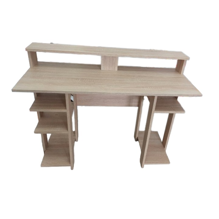 Birou Uramag Gameing/Office, 120 x 50 x 90cm, PAL 18mm, Stejar Sonoma